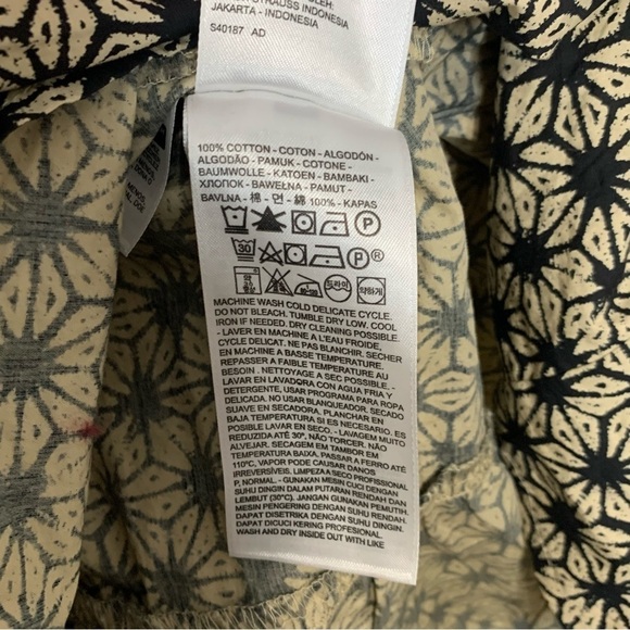 Levi’s tan and black floral star sundress. Size‎ 1X - Picture 7 of 10